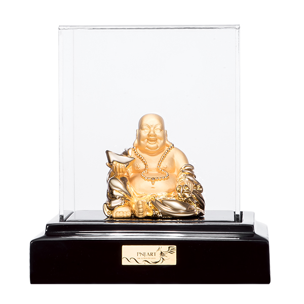 Tượng Phật Di Lặc Mạ Vàng PNJ Art